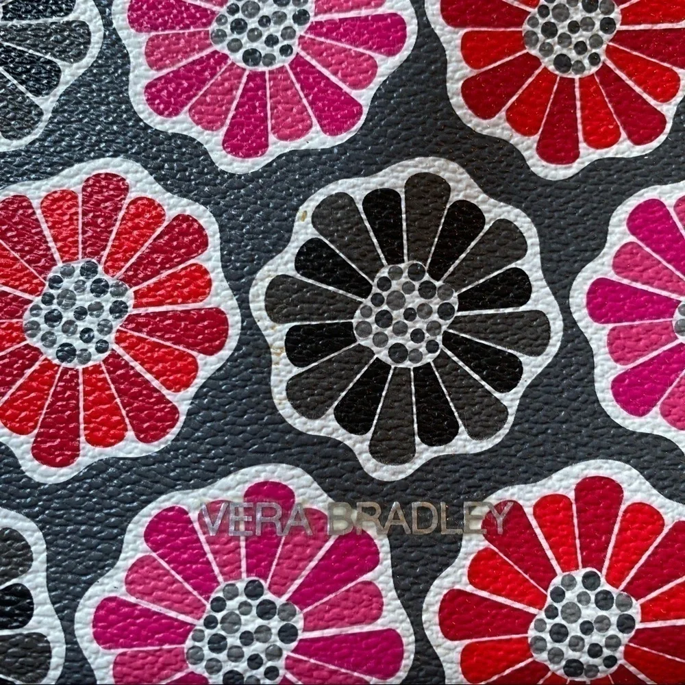VERA Bradley Faux Leather Mini Slim Tablet Sleeve Blossoms Pattern For iPad Mini